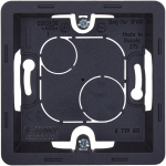 Коробка для накладного монтажа 1гн о/у антрацит INSPIRIA Legrand (1/5)