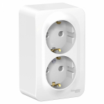 Розетка 2гн с З/К шторки о/у белый 16А IP20 Blanca Schneider Electric (1/8) Розетка 2гн с З/К шторки о/у белый 16А IP20 Blanca Schneider Electric (1/8)