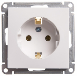 Розетка 1гн с З/К с/у белый механизм 16А W59 Systeme Electric (1/10) Розетка 1гн с З/К с/у белый механизм 16А W59 Systeme Electric (1/10)