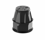 Пластиковый колодец КС-2.2 (H=630 мм, d=600 мм, Dкр=400 мм)