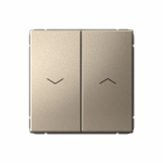 Выключатель управления жалюзи 2кл с/у шампань механизм ArtGallery Systeme Electric (1/5/20) Выключатель управления жалюзи 2кл с/у шампань механизм ArtGallery Systeme Electric (1/5/20)