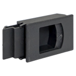 Защёлка пластиковая LS735 чёрная Защёлка пластиковая LS735 чёрная