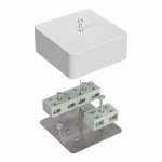 Коробка огнестойкая разветвительная для кабель-канала 40-0450-FR6.0-4-6-Р Е15-Е60 75х75х30 Промрукав