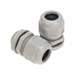 Резьбовой кабельный ввод с метрической резьбой шаг 1.5 13-18мм пластик светло-серый IP68 REXANT