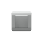 (NEW3-E) Розетка с/з со шторками с крышкой, 16А, IP44, серебряный CHINT (1)