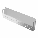 Заглушка лотка Стандарт INOX (AISI 304) 400х100 Промрукав