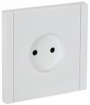 Розетка 1гн без З/К с/у белый винт.клем 10А FP218 FORTE&PIANO IEK (1/10/100)