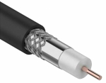 Каб. коаксиал. RG11 CCS 75Ом FPE PVC черн. (300м) GENERICA Каб. коаксиал. RG11 CCS 75Ом FPE PVC черн. (300м) GENERICA