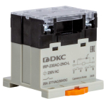 Реле силовое промышленное, 2NO, ком. ток 40А, AgSnO?, напряжение 220V DC, опция: светодиод Реле силовое промышленное, 2NO, ком. ток 40А, AgSnO?, напряжение 220V DC, опция: светодиод