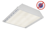 Рециркуляторы АНТИВИРУС SPACE 33Вт РУ 30м2 3600лм 4000К 595х595х135мм. Светильник + рециркулятор, для потолков АРМСТРОНГ, рассеиватель текстурированны