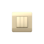 (NEW3-E) Выключатель 3-клавишный 10А, шампань CHINT (1) (NEW3-E) Выключатель 3-клавишный 10А, шампань CHINT (1)