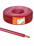 Провод ПуВнг(А)-LS 1х4,0 ГОСТ (100м), красный TDM Провод ПуВнг(А)-LS 1х4,0 ГОСТ (100м), красный TDM