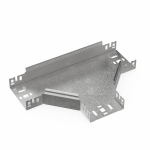 Тройник горизонтальный 80x150мм сталь оцинкованная горячее цинкование 75мм ПРОМРУКАВ Без серии