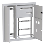 Щит этажный 3 кв. слаботочка слева (1000х950х160) EKF Basic