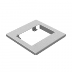 Суппорт ПНК-Легранд, окно 265х265мм, толщ. 2,0 мм, Сендзимир цинк
