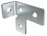 Пластина T-образная с прав. отгиб. под 90град. HDZ IEK