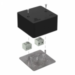 Коробка огнестойкая для кабель-канала 40-0460-FR6.0-4 Е15-Е120 RAL9005 85х85х45 (44 шт/кор) Промрукав