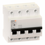 Авт.выкл. 4Р 4А хар. C 4.5кА КЭАЗ ВА47-29