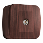 Розетка 1гн ТВ оконечная о/у темное дерево IP20 Минск EKF Розетка 1гн ТВ оконечная о/у темное дерево IP20 Минск EKF