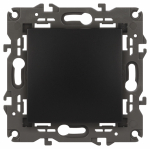 14-1101-05 Эл/ус ЭРА Выключатель, 10АХ-250В, IP20, Эра Elegance, антрацит