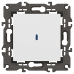 Выключатель 1кл с подсв с/у белый механизм 14-1102-01 Elegance ЭРА (1/10) Выключатель 1кл с подсв с/у белый механизм 14-1102-01 Elegance ЭРА (1/10)