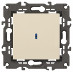 Выключатель 1кл с подсв с/у крем механизм 14-1102-02 Elegance ЭРА (1/10) Выключатель 1кл с подсв с/у крем механизм 14-1102-02 Elegance ЭРА (1/10)