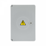 Корпус шкафа пластик 220мм 320мм 130мм с монтажной платой IP65 REXANT