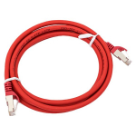 Патч-корд TERACOM CS Cat.6A экранированный S/FTP оболочка LSZH красный (2,0м)
