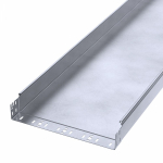 Лоток неперфорированный Профи INOX (AISI 316) 400х80х6000 (2,0 мм) (12 м/уп) Промрукав