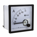 Амперметр щитовой на переднюю панель 0-600 через трансформатор тока калиброванный класс точности 1.5 EKF Амперметр щитовой на переднюю панель 0-600 через трансформатор тока калиброванный класс точности 1.5 EKF