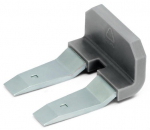 Кроссовый соединитель для клеммных блоков втычная 2 зажима 150А с изоляцией Wago _