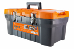 Ящик для инструментов ТЕХНИК-22, 56х28х24 см, метал. замки, лоток, два органайзера, «Рубин» TDM Ящик для инструментов ТЕХНИК-22, 56х28х24 см, метал. замки, лоток, два органайзера, «Рубин» TDM