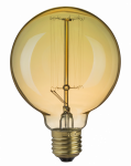 Лампа накал 60Вт ретро шар G95 Е27 210Лм золото NI-V-G95-SC19-60-230-E27-CLG Navigator (1/10/40)