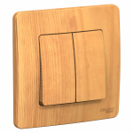 Выключатель 2кл прох с/у ясень Blanca Systeme Electric