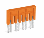 Кроссовый соединитель для клеммных блоков втычная 4 зажима 30А с изоляцией Wago _