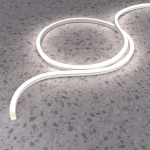 Led Strip Гибкий неон 16x16 24В 10Вт/м 4000K IP67 10м (боковой изгиб) 432015