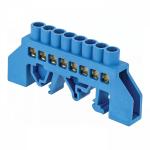 Шина N ноль нейлоновый корпус ШНИ 6х9 на DIN-рейку 8-отверстий латунь EKF PROxima (20/500) Шина N ноль нейлоновый корпус ШНИ 6х9 на DIN-рейку 8-отверстий латунь EKF PROxima (20/500)