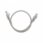 Патч-корд U/UTP REXANT категория 6, RJ45-RJ45, неэкранированный, 26AWG, LSZH, серый, 0.5 м