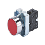 Кнопка управления NP2-BA41 без подсветки красная, 1НО, IP40  CHINT (1)