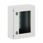 Корпус распред. шкафа 1двер. сталь серый 400мм 500мм 200мм с монтажной платой IP66 DKC Корпус распред. шкафа 1двер. сталь серый 400мм 500мм 200мм с монтажной платой IP66 DKC