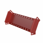 Угол д/листового кабель.лотка 45° вертикально ниспадающий (внешний) без соединит. разъема сталь ПРОМРУКАВ