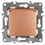 Розетка 1гн с З/К с крыш. шторки с/у медь механизм 16А 12-2103-14 Эра12 ЭРА (10/100/2500) Розетка 1гн с З/К с крыш. шторки с/у медь механизм 16А 12-2103-14 Эра12 ЭРА (10/100/2500)