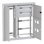 Щит этажный 4 кв. слаботочка слева (1000х950х160) EKF Basic