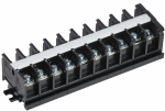 Блок зажимов наборный БЗН TK-040 6мм2 40А на DIN-рейку 10 пар IEK (1/100)