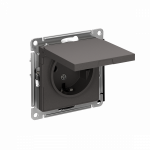 Розетка 1гн с З/К с крыш. шторки с/у базальт механизм 16А AtlasDesign Systeme Electric (1/15) Розетка 1гн с З/К с крыш. шторки с/у базальт механизм 16А AtlasDesign Systeme Electric (1/15)