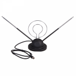 Антенна комнатная телескопическая на подставке с кольцом VHF, UHF, 3,5дБ 47-860 MHz (модель RX-105) REXANT (1/1/50) Антенна комнатная телескопическая на подставке с кольцом VHF, UHF, 3,5дБ 47-860 MHz (модель RX-105) REXANT (1/1/50)