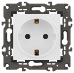 Розетка 1гн с З/К с/у белый механизм 16А 14-2101-01 Elegance ЭРА (1/10) Розетка 1гн с З/К с/у белый механизм 16А 14-2101-01 Elegance ЭРА (1/10)