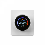 Терморегулятор Wi-Fi с/у перламутр механизм с рамкой MIELE ROUND KRANZ (1/60)