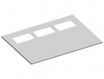 Верхняя крышка/элемент крышки 600x16 ABB Triline Верхняя крышка/элемент крышки 600x16 ABB Triline