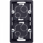 Коробка для накладного монтажа 2гн о/у антрацит INSPIRIA Legrand (1/5)